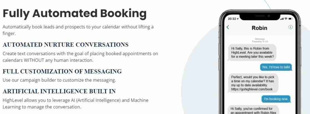 GoHighLevel Booking and Online Appointment Tool
